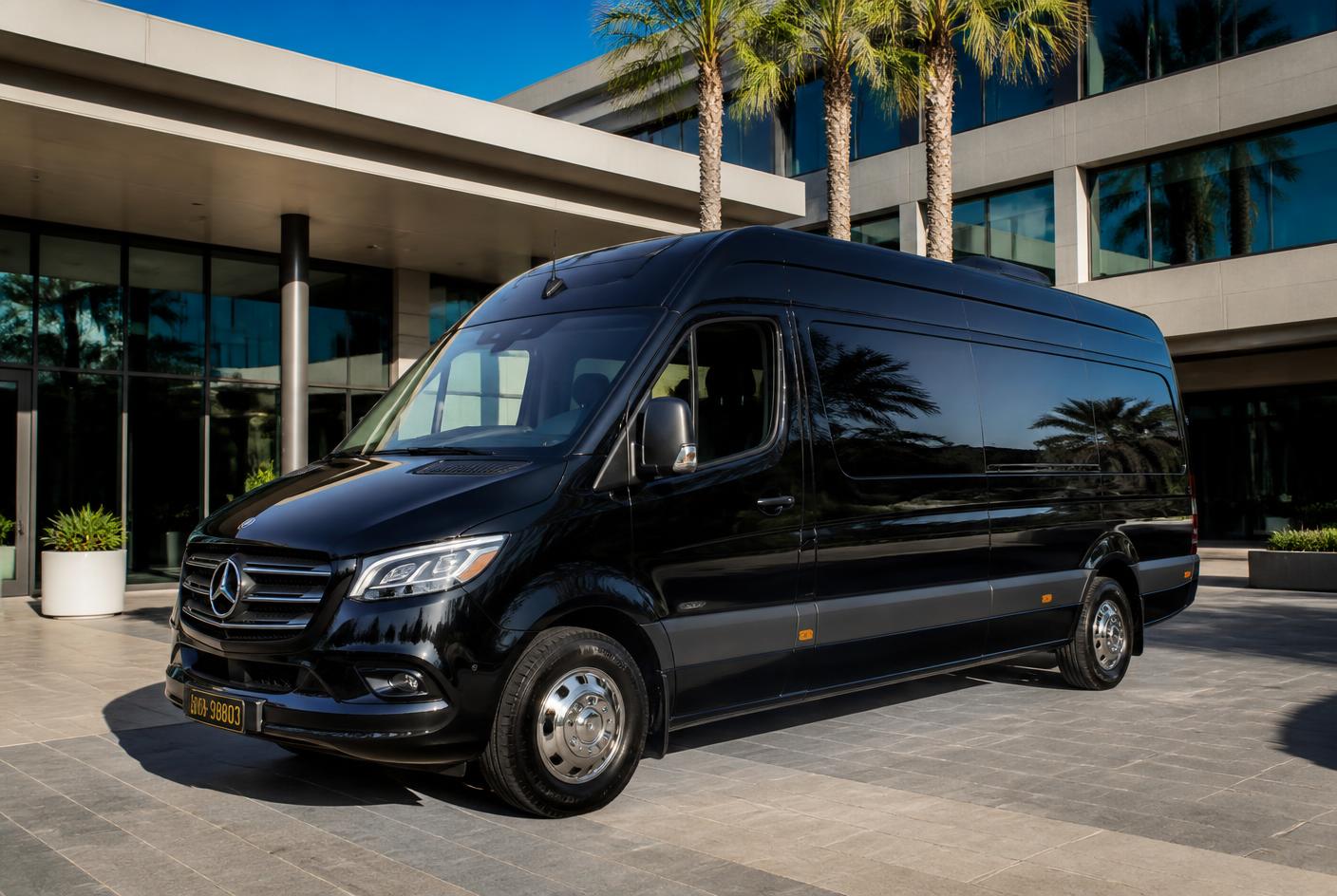 Mercedes-Benz Sprinter for hire in Los Angeles
