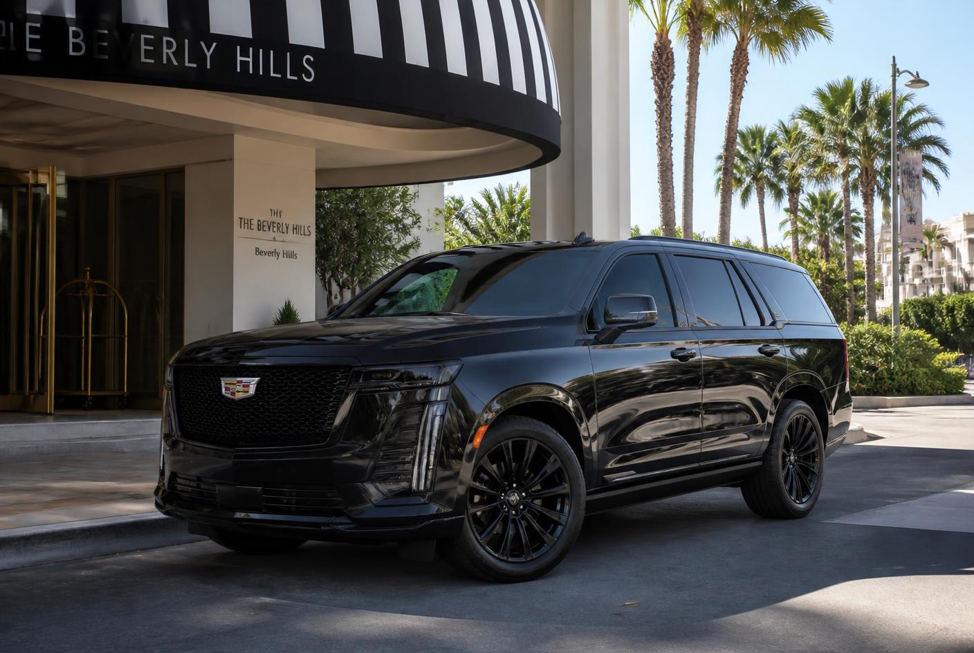 Luxury SUV for hire in Los Angeles